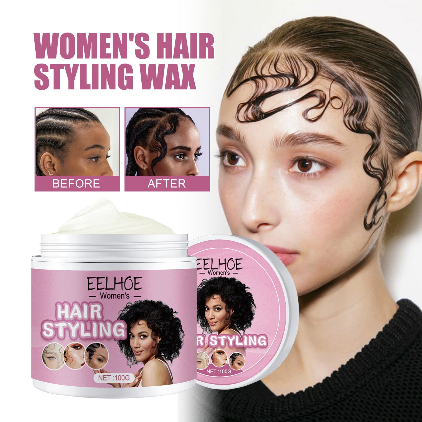 Women's Pomade Long-lasting Hair