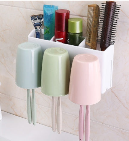 Toothpaste rack